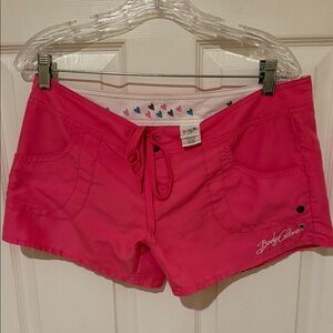 Adorable Body Glove Vibrant Pink Board Style Shorts Sz Medium